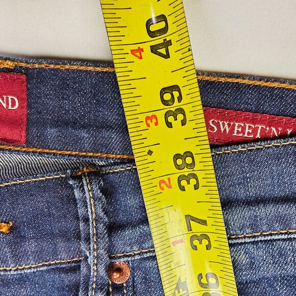 Lucky Brand 29X31 Size 8/29 Ankle Sweet'N Low Bootcut Blue Denim 5 Pocket Jeans - Picture 8 of 14